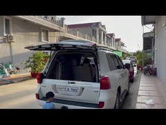 Porta traseira elétrica de patrulha terrestre